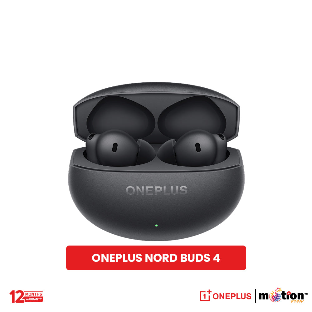 OnePlus Nord Buds 4 52dB ANC TWS Earbuds - Stellar Black