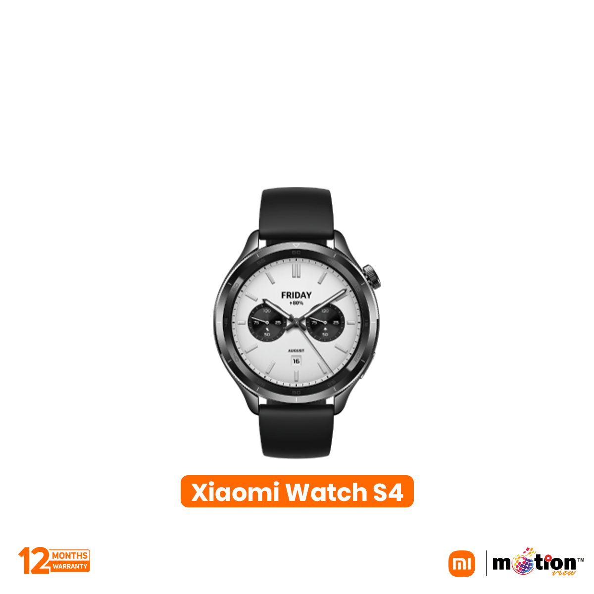 Xiaomi Watch S4 with 5ATM Waterproof - Default Title