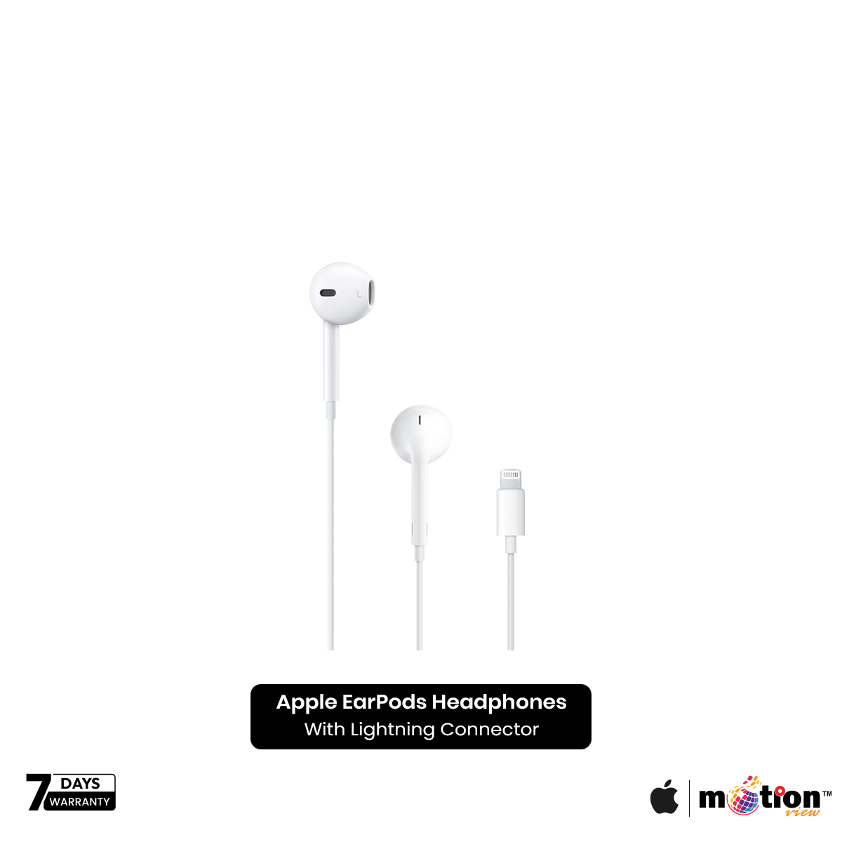 Apple EarPods Headphones with Lightning Connector - White - Default Title