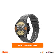 IMIKI XPLORER Pro 1.6" AMOLED Always‑On display Smart Watch - Black