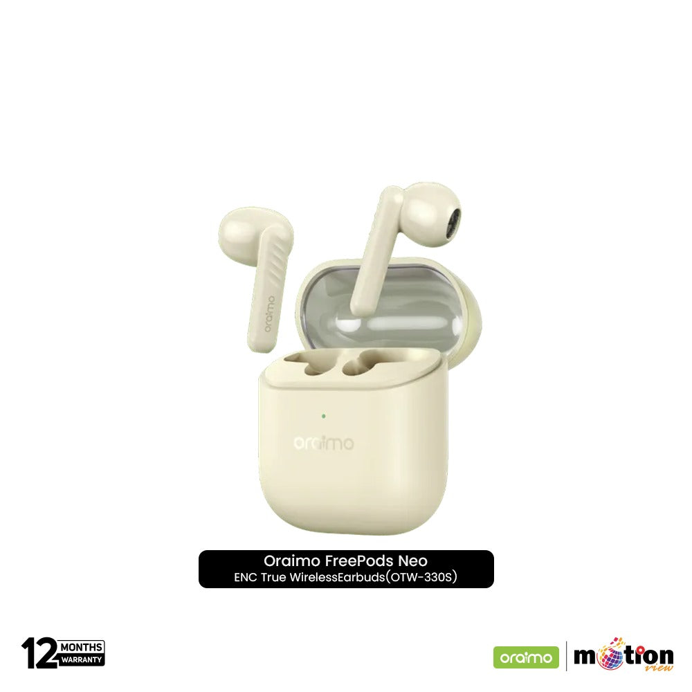 Oraimo FreePods Neo ENC True Wireless Earbuds ( OTW-330S ) - Gold