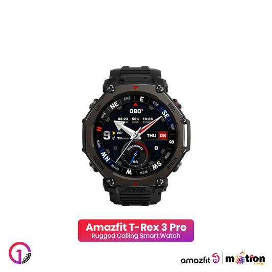 Amazfit T-Rex 3 Pro 1.5" Amoled Display With 3000-nit Rugged Smartwatch - Default Title