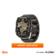 Kospet TANK M4 (Special Edition) 1.96" AMOLED 10 ATM Dive-proof With 4GB ROM SMARTWATCH - Black