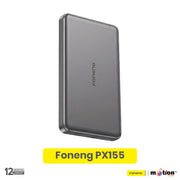 Foneng PX155 5000mAh Wireless Power Bank - Grey