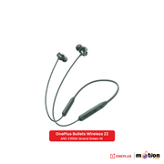 OnePlus Bullet Wireless Z2 ANC Bluetooth in Ear Earphones with 45dB Hybrid ANC Bluetooth Headset - Green