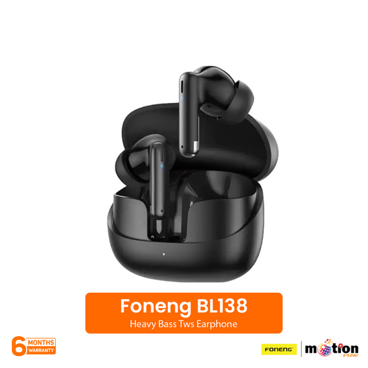 FONENG BL 138 In-Ear TWS BluetootH headset - Black - Default Title