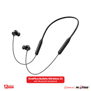 OnePlus Bullet Z3 12.4 mm Drivers With 3D Spatial Audio Wireless Neckband - Black
