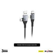 FONENG (X92) 60W Braided Fast Charging 4-in-1 Cable - Default Title