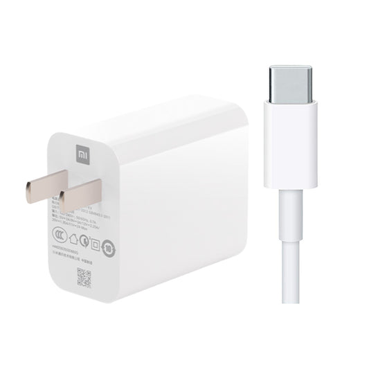 Xiaomi 33W USB Charger & Cable C- White - Default Title