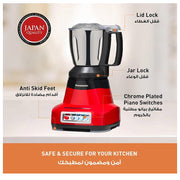 Panasonic 2000W 4 Jar Mixer Grinder (MX-AE465)