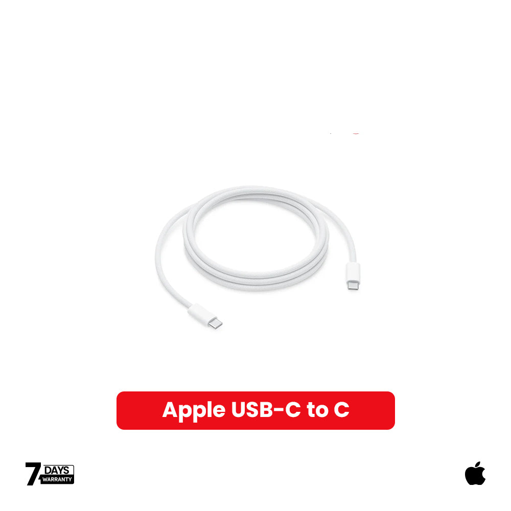 Apple USB-C to C Charge Cable (1m) (Model - A2795) - Default Title