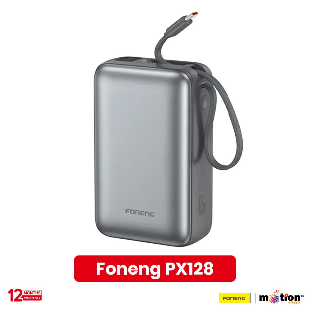Foneng PX128 30000mAh Power Bank (65W & 3 Outputs) - Default Title