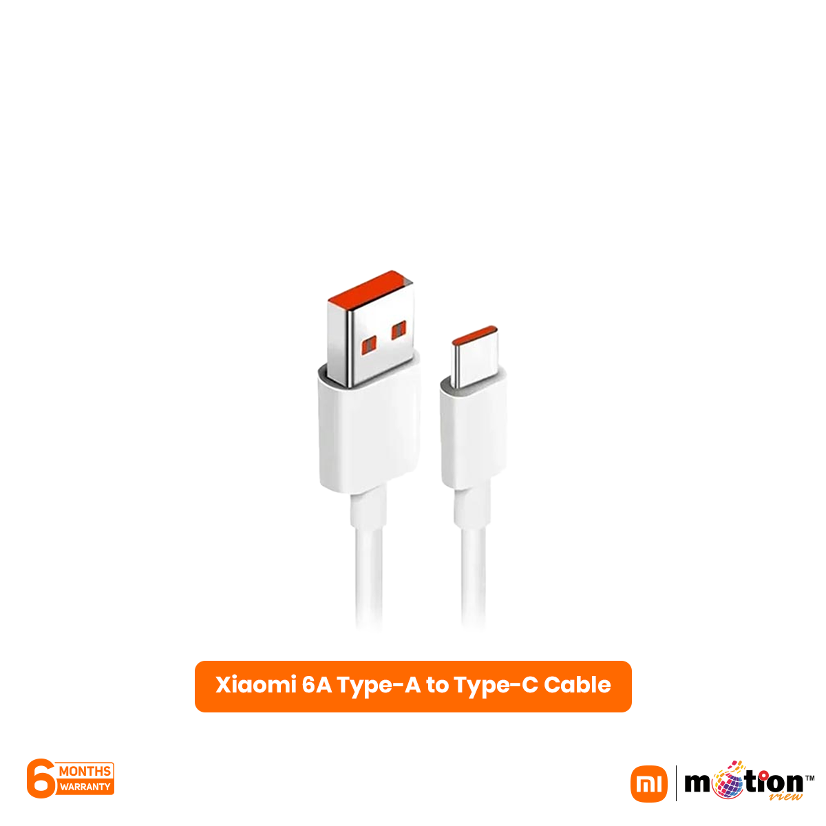 Xiaomi USB Cable Type- C 6A - White - Default Title