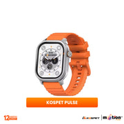 Kospet PULSE 1.96" AMOLED With IP68 BT Calling Smart Watch - Silver
