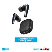 Anker Soundcore Liberty 5 ANC Earbuds - Black