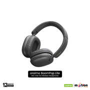 Oraimo BoomPop Lite Wireless Bluetooth Headphone- ( OHP-317 ) - Black
