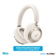Anker Soundcore Space One Pro ANC Headphones - White