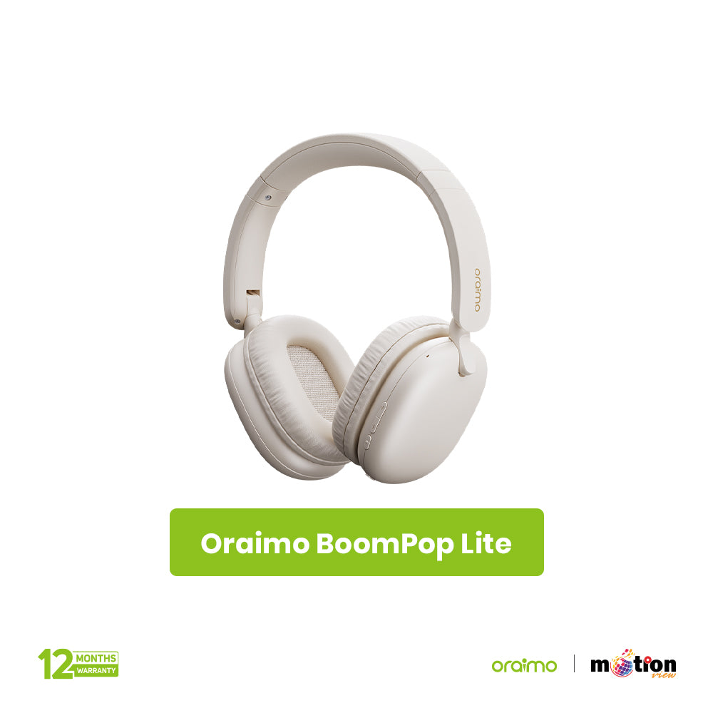 Oraimo BoomPop Lite Wireless Bluetooth Headphone- ( OHP-317 ) - Gold