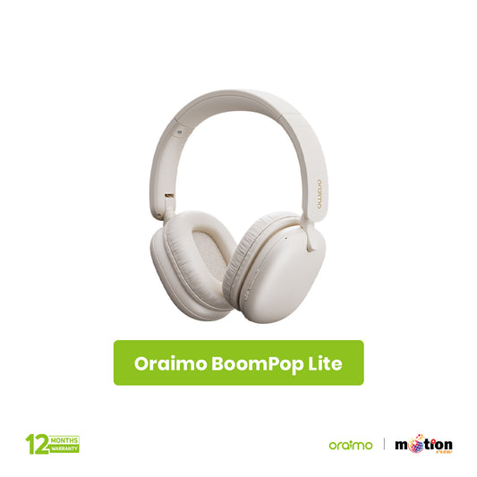 Oraimo BoomPop Lite Wireless Bluetooth Headphone- ( OHP-317 ) - Gold