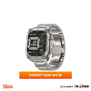 Kospet TANK M4 (Special Edition) 1.96" AMOLED 10 ATM Dive-proof With 4GB ROM SMARTWATCH - Silver