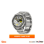Kospet TANK T4 (Special Edition) 1.43" AMOLED 10 ATM Dive-proof With 4GB ROM SMARTWATCH - Silver