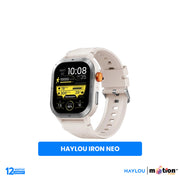 Haylou IRON Neo 1.95-inch TFT With 3ATM Waterproof Smart Watch - Silver