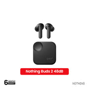 Nothing Buds 2 48dB ANC Wireless Earbuds - Dark Grey