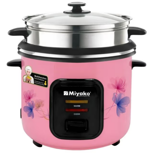 Miyako ASL-3P-280-YLD 3in1 Double Pot Rice Cooker-2.8 Liters