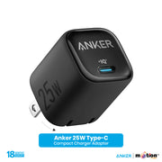 Anker 25W Type-C Compact Charger Adapter - Black