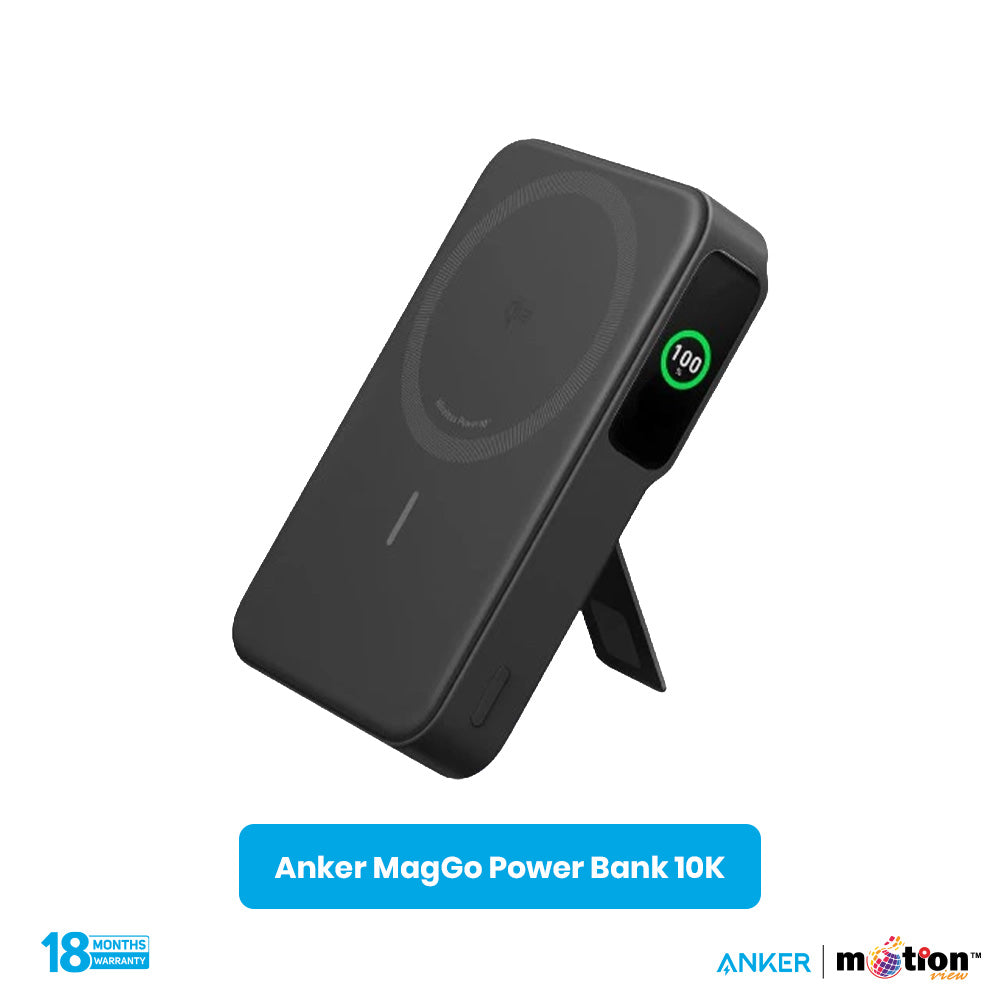 Anker MagGo 10000mAh Magnetic 15W Power Bank with Smart Display - Default Title