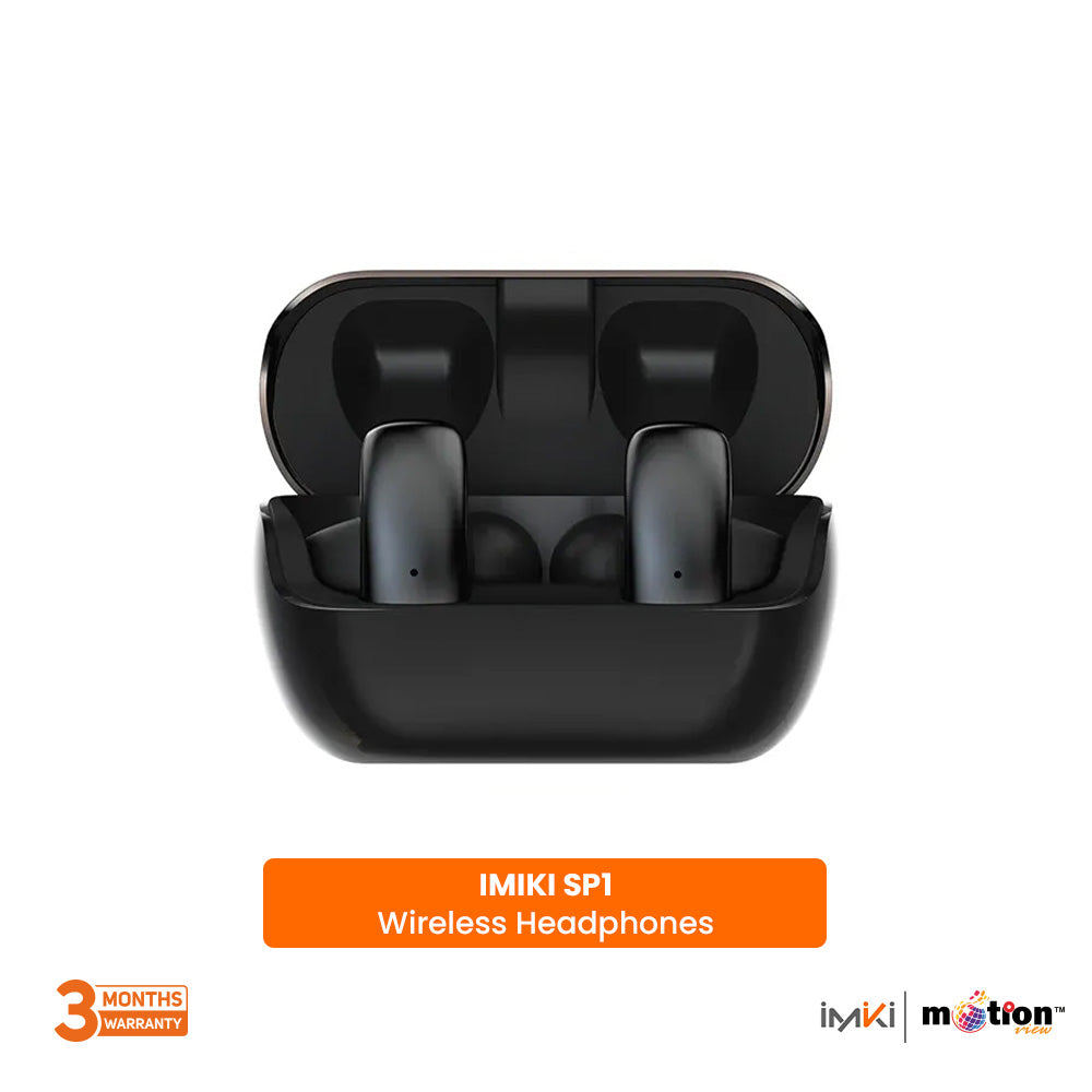 IMIKI SP1 Open Ear With 10mm Dynamic Drivers Wireless Earbuds - Black