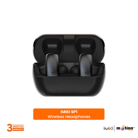 IMIKI SP1 Open Ear With 10mm Dynamic Drivers Wireless Earbuds - Black