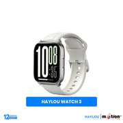 Haylou Watch 3 BT Calling 1.85" AMOLED Smart Watch - Silver