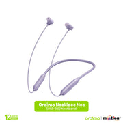 Oraimo Necklace Neo Wireless Neckband(OEB-310) - Digital Lavender