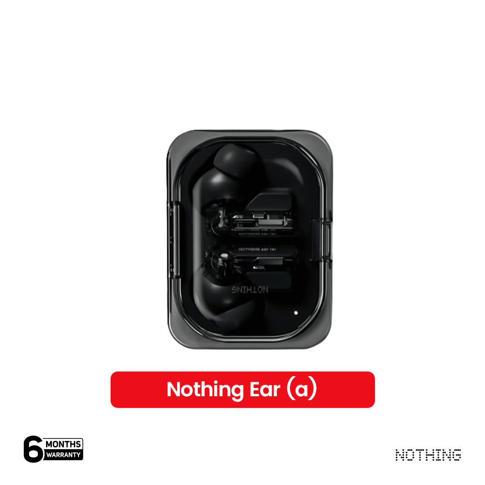 Nothing Ear (a) 45dB Hybrid ANC Wireless Earbuds - Black