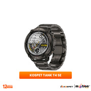 Kospet TANK T4 (Special Edition) 1.43" AMOLED 10 ATM Dive-proof With 4GB ROM SMARTWATCH - Black