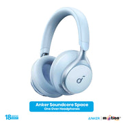 Anker Soundcore Space One ANC Over Ear Headphones - Blue