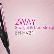 Panasonic EH-HV21 2 Way Hair Straightener and Curler