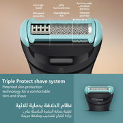 Philips Body Groomer 3000 Series for Men – Sensitive Skin Safe Trimmer - BG3470/15