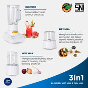 Miyako 3 in 1 Blender BL-102 PL-AP