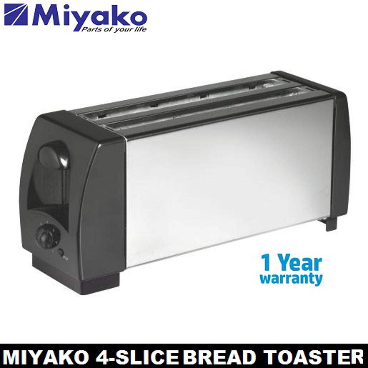 Miyako KT-4001B Bread Toaster 4 Slice