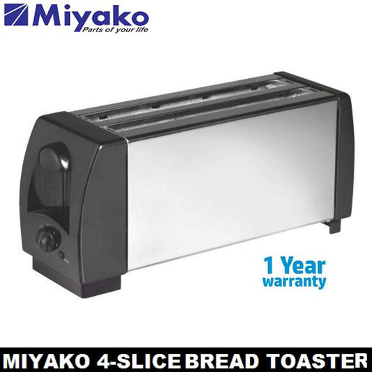 Miyako KT-4001B Bread Toaster 4 Slice