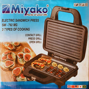 Miyako SW-792MG Sandwich Grill Maker