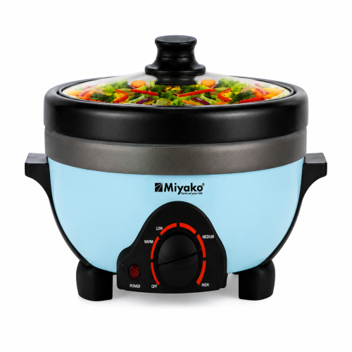 Miyako MC-400T Electric Curry Cooker Double Pot - 3.5 Liter