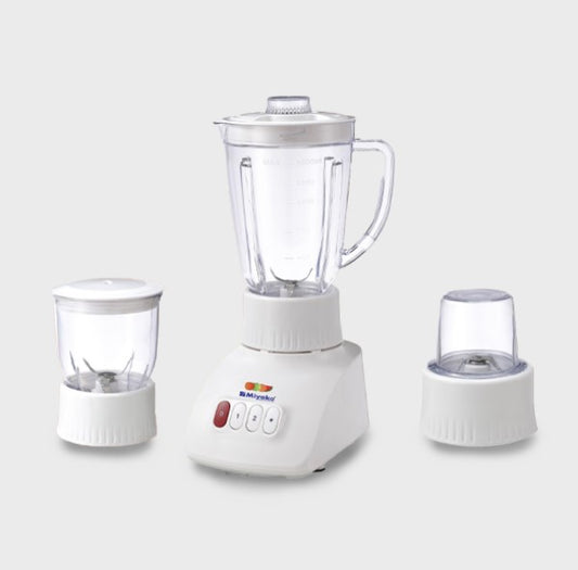 Miyako 3 in 1 Blender with juicer Filter 1.6 Liter Capacity 408B