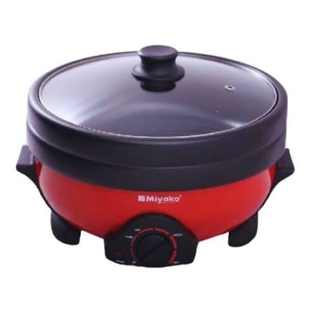 Miyako MC-250D Double Pot Multi cooker Electric Curry Cooker - 3 LTR