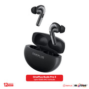 OnePlus Buds Pro 3 Upto 50dB ANC TWS Bluetooth Earbuds - Black