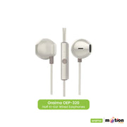 Oraimo half in-ear 3.5MM Earphone (OEP-320) - Gold