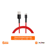 Xiaomi Braided Cable USB Type A to Type-C (1M) - Red