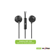 Oraimo half in-ear 3.5MM Earphone (OEP-320) - Black